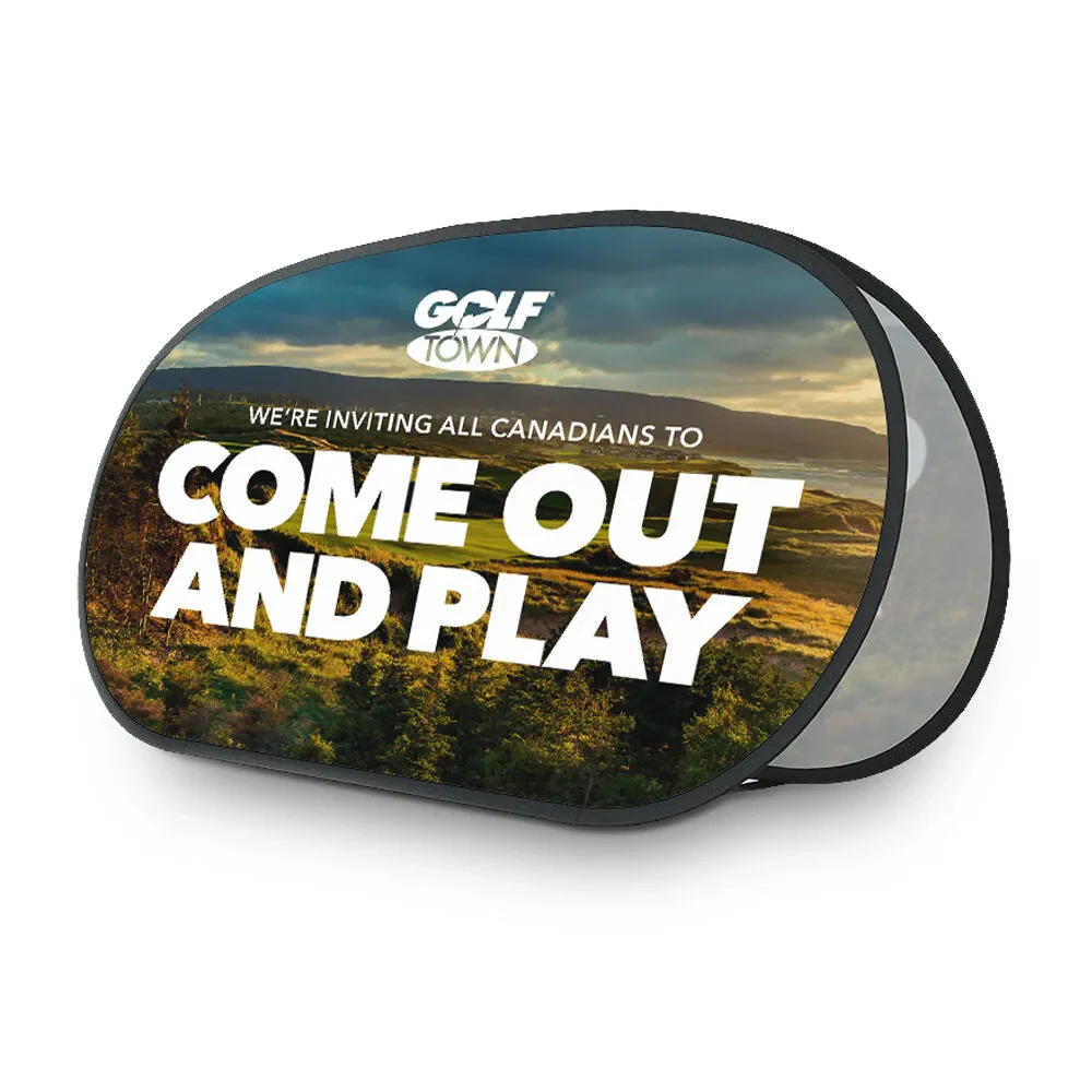 Oval Pop Out Banner - Image 3