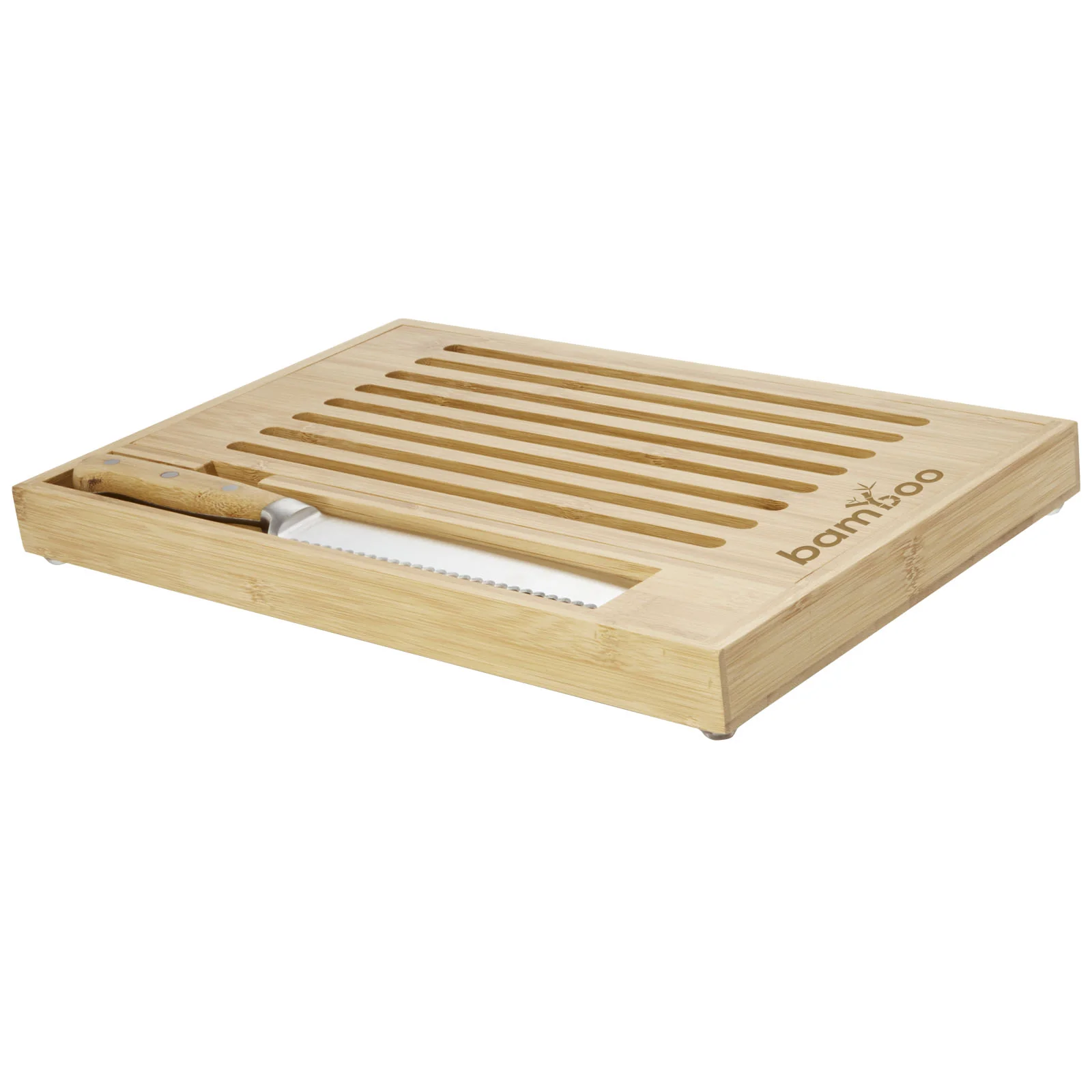 Pao bamboo cutting board with knife - Image 5
