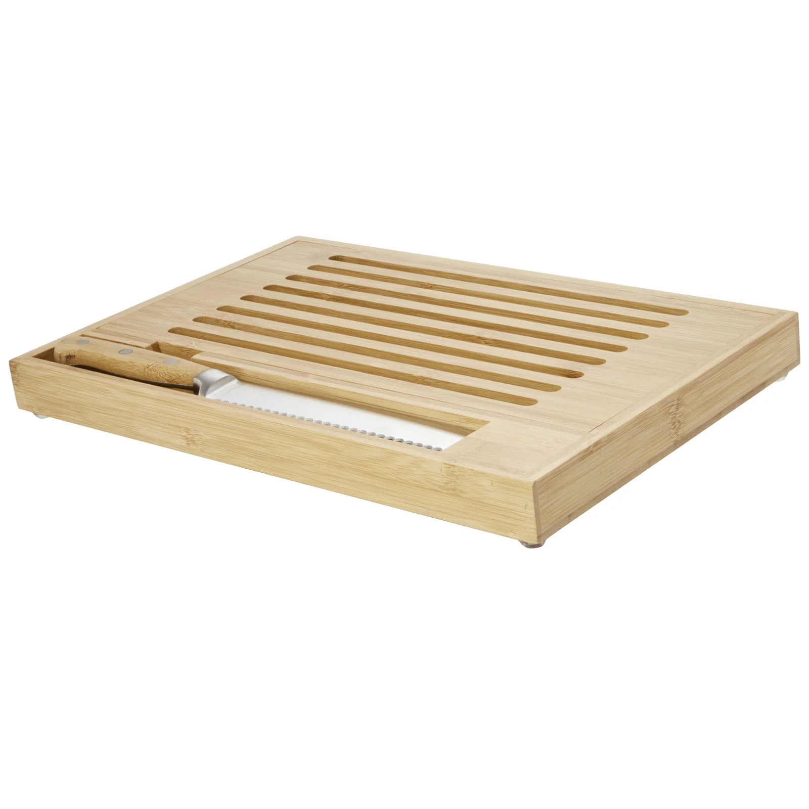 Pao bamboo cutting board with knife - Image 6