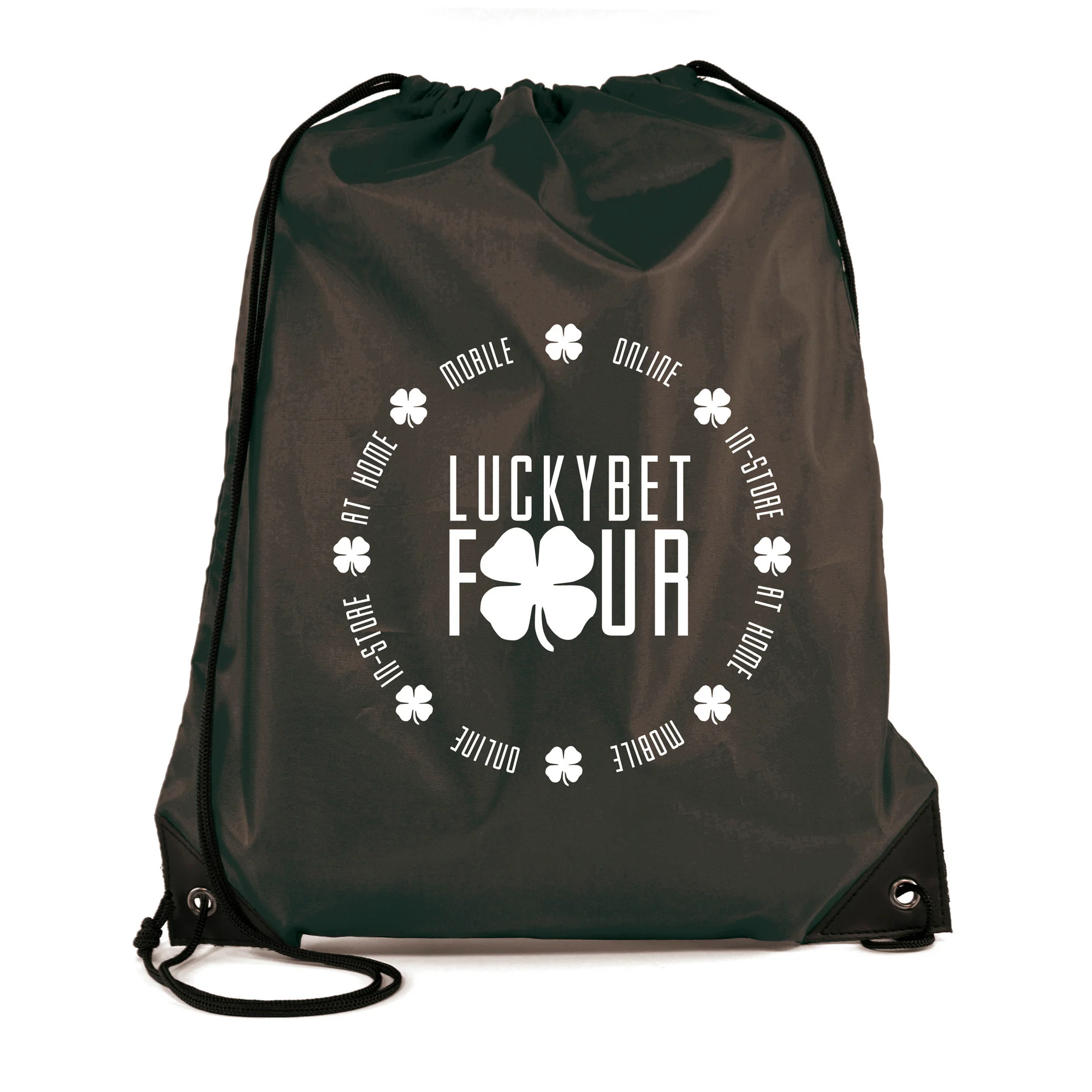 Pegasus Plus Drawstring Bags Black