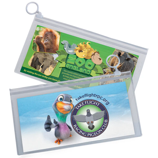 Pencil Case with Full Colour Printed Card Insert