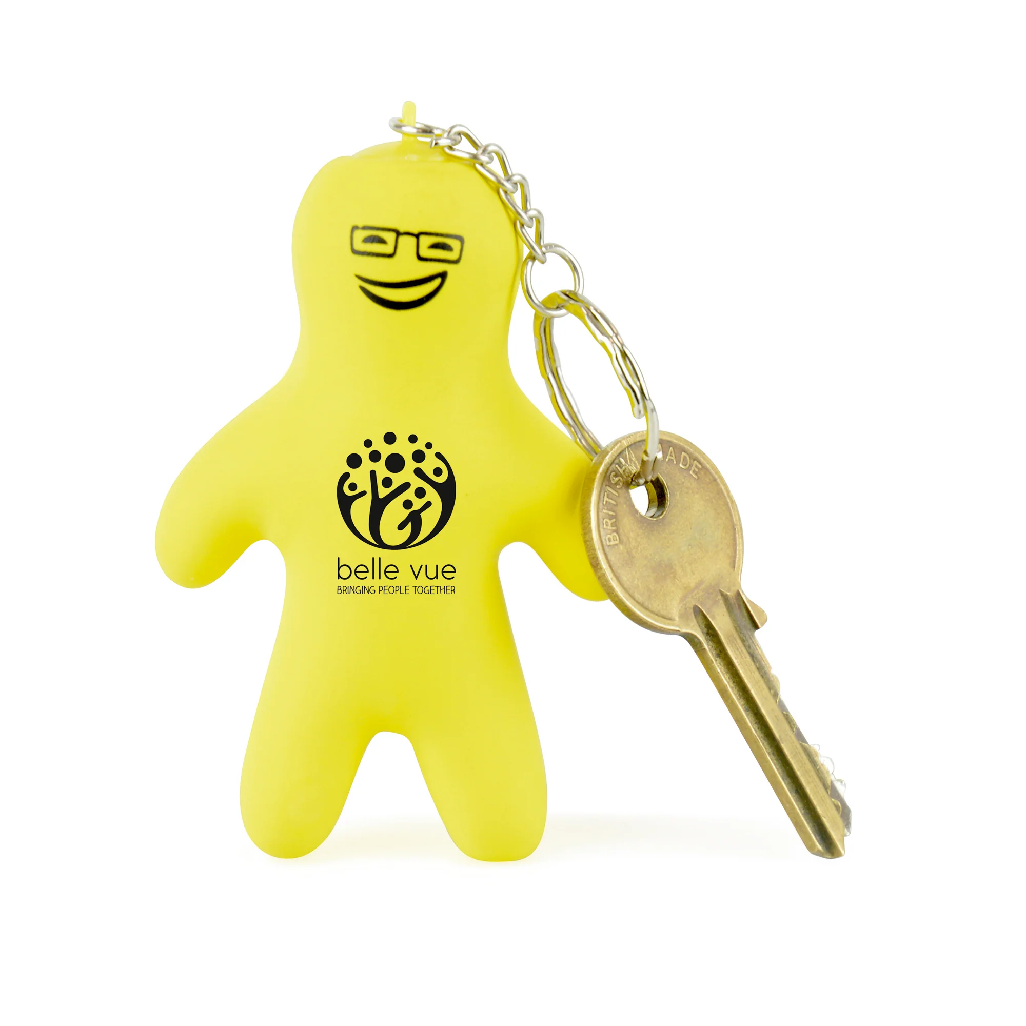 Person Shaped Stress Keyring - Image 2