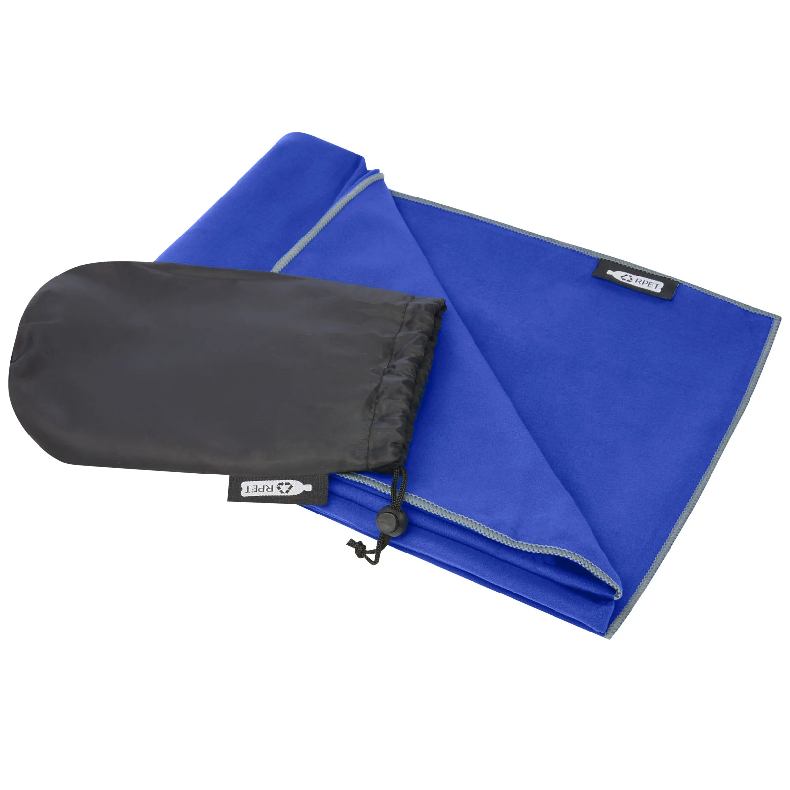Pieter recycled PET ultra lightweight and quick dry towel - Image 3