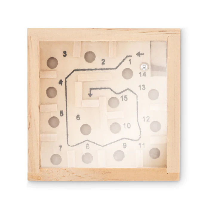 Pine wooden labyrinth game - Image 3