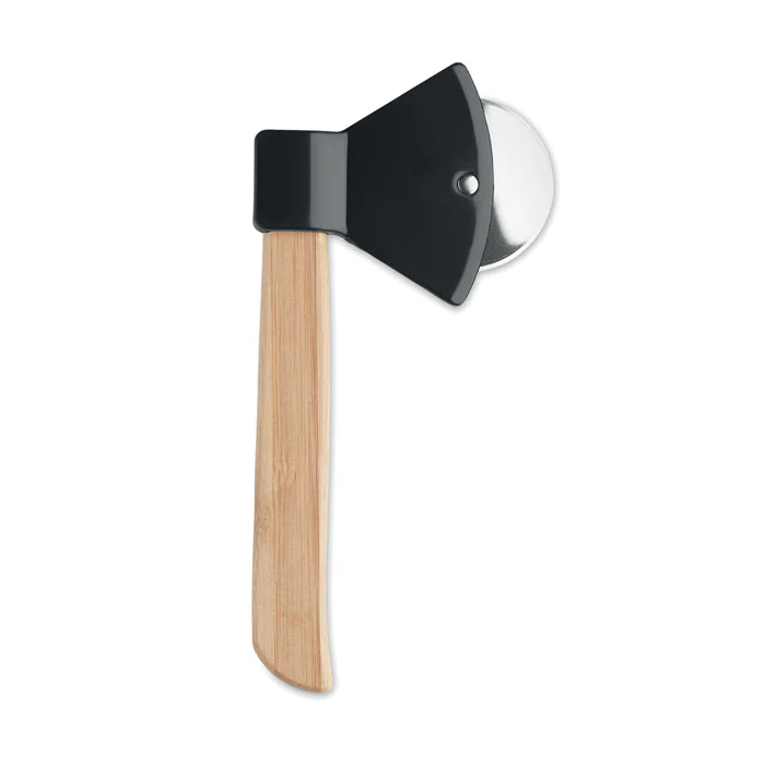Pizza cutter bamboo handle - Image 5