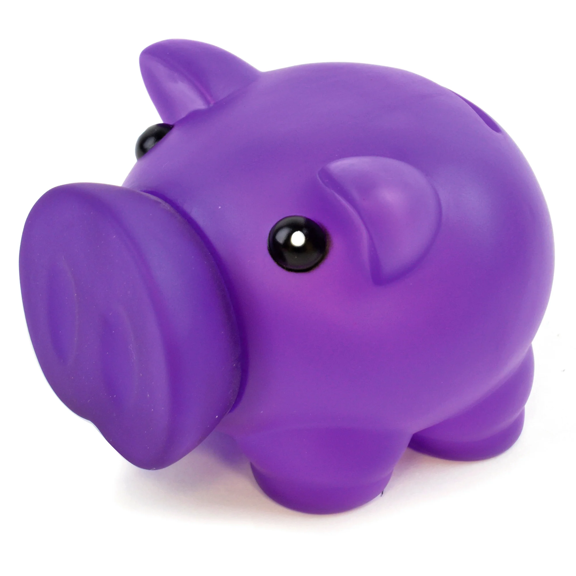 Plastic Piggy Bank With Darkened Rubber Nose - Image 10