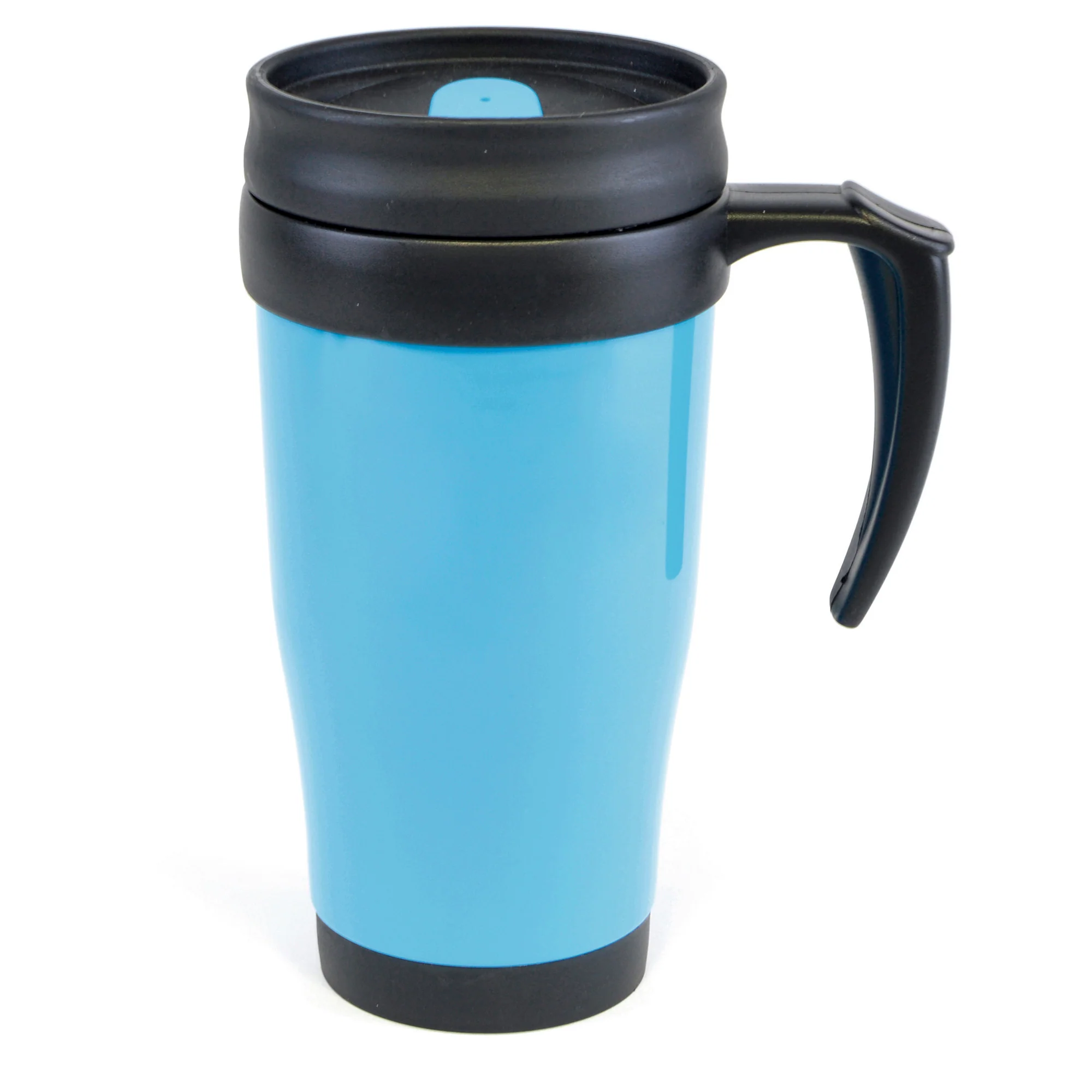 Polo Plus 400 ml Plastic Solid Coloured Travel Mug - Image 15