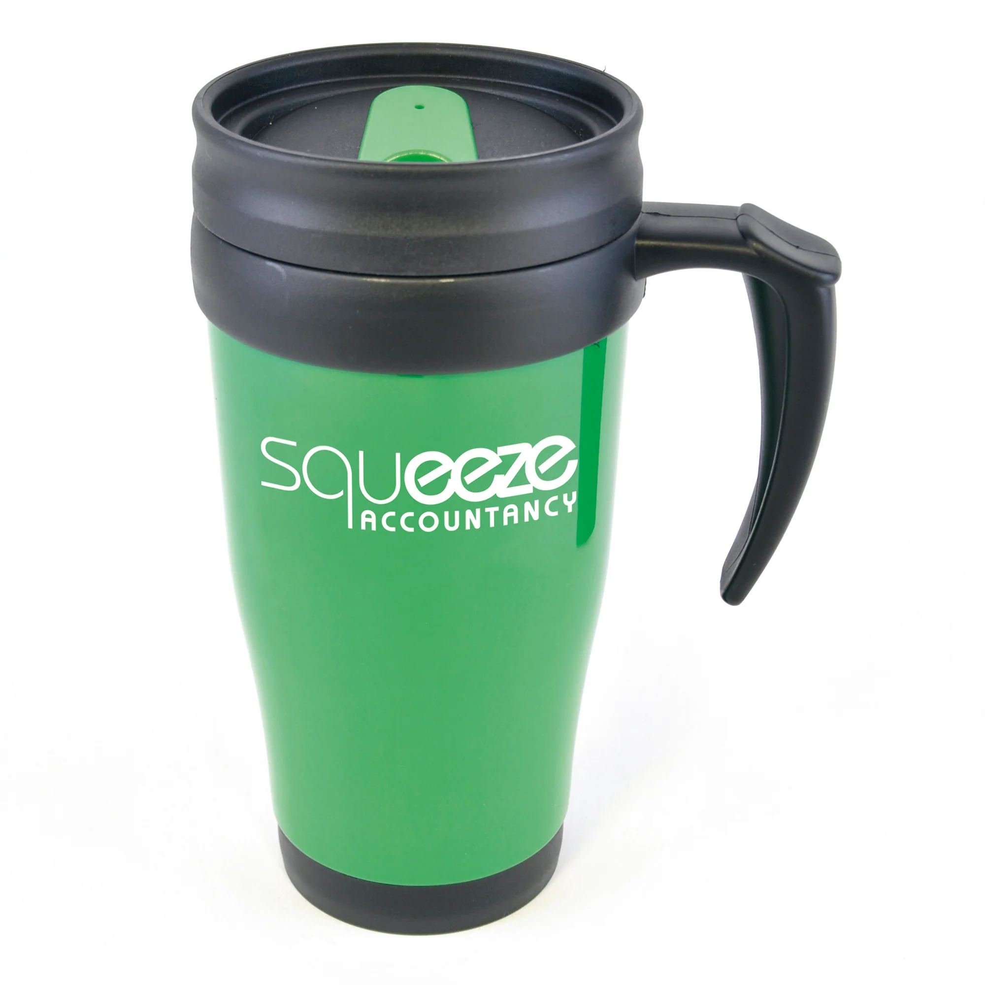 Polo Plus 400 ml Plastic Solid Coloured Travel Mug - Image 17