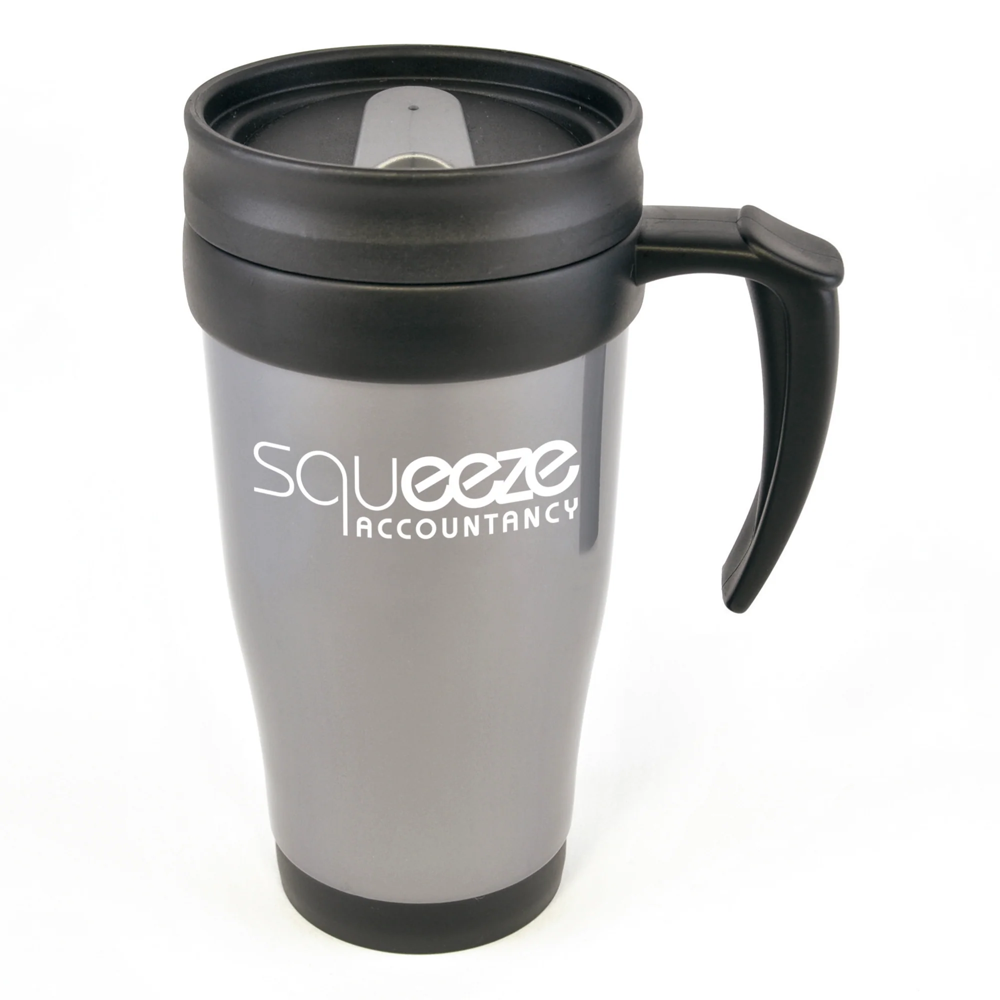 Polo Plus 400 ml Plastic Solid Coloured Travel Mug - Image 18