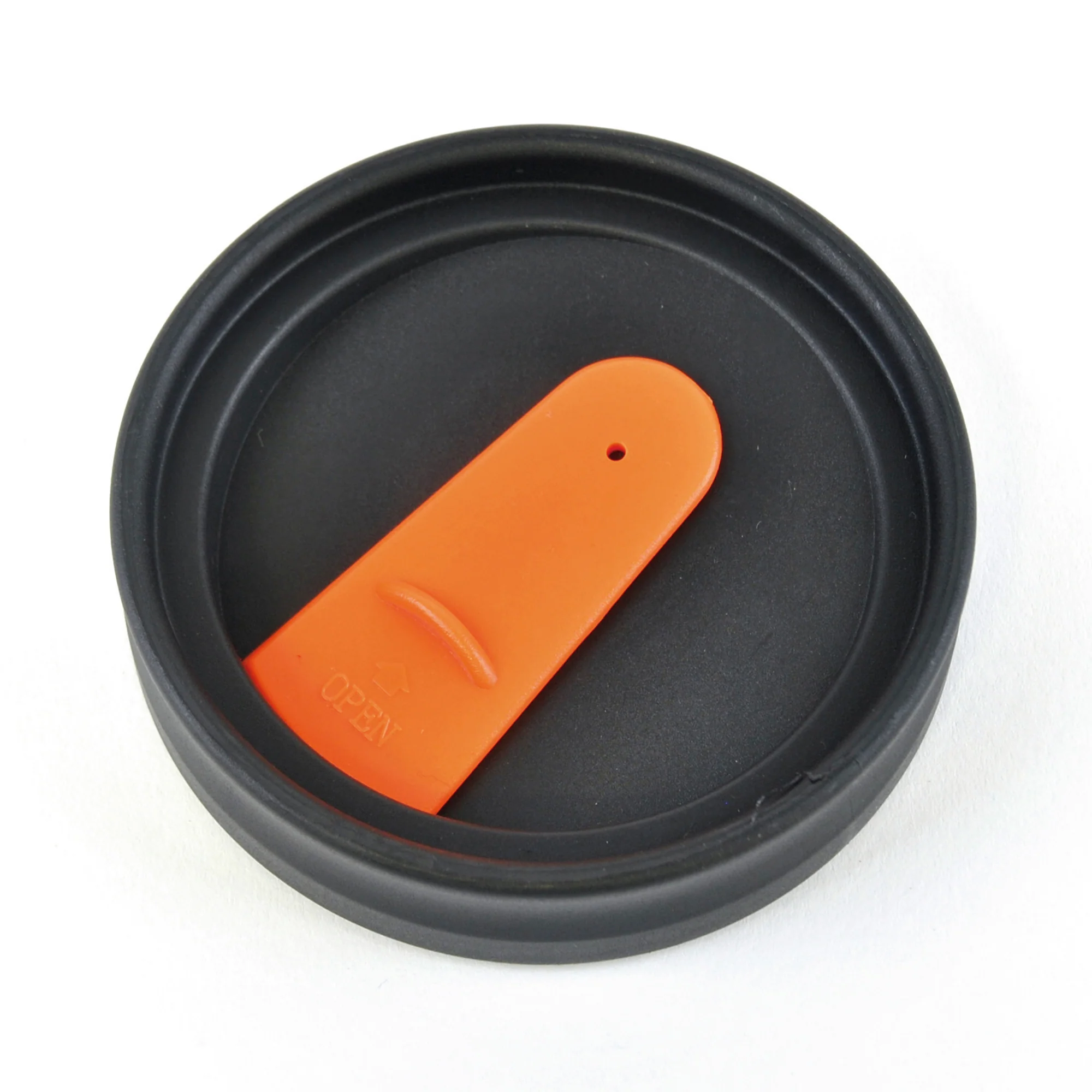 Polo Plus 400 ml Plastic Solid Coloured Travel Mug - Image 3