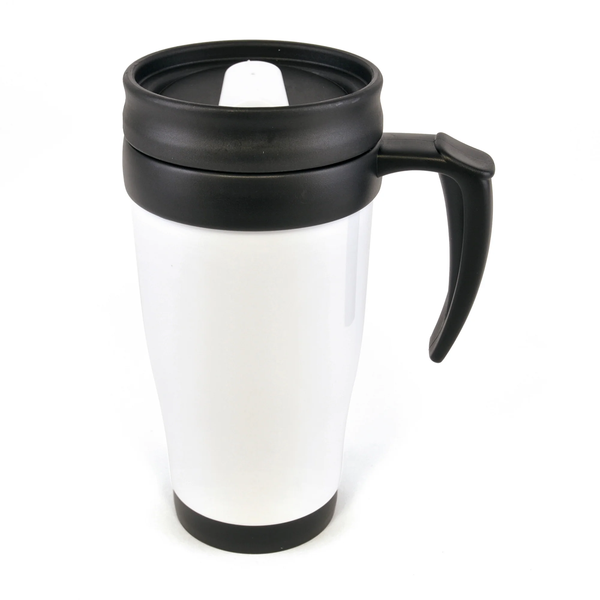 Polo Plus 400 ml Plastic Solid Coloured Travel Mug - Image 34