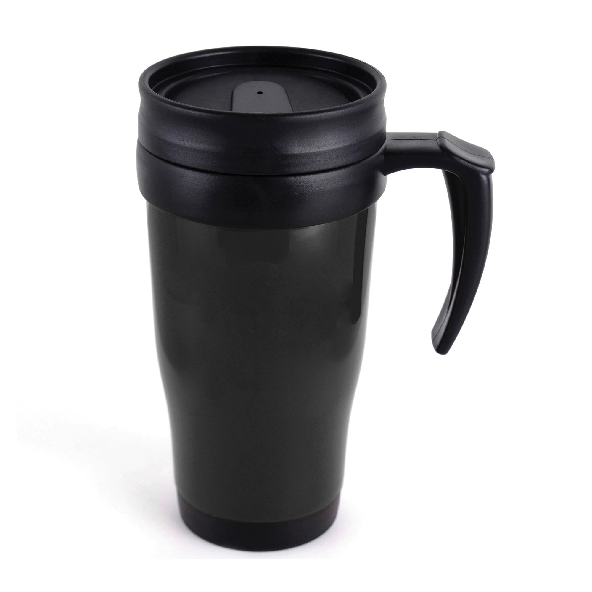 Polo Plus 400 ml Plastic Solid Coloured Travel Mug - Image 5
