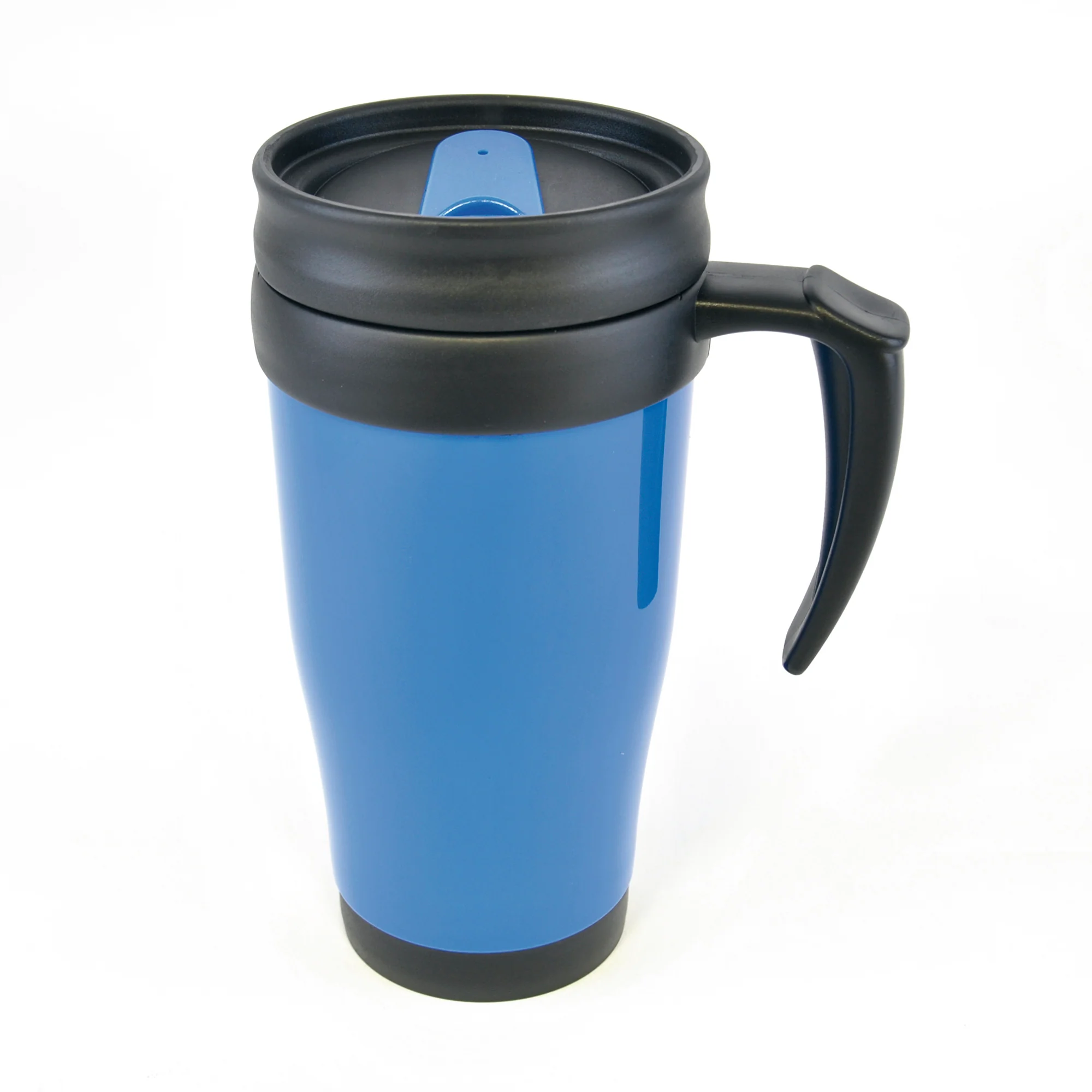 Polo Plus 400 ml Plastic Solid Coloured Travel Mug - Image 9