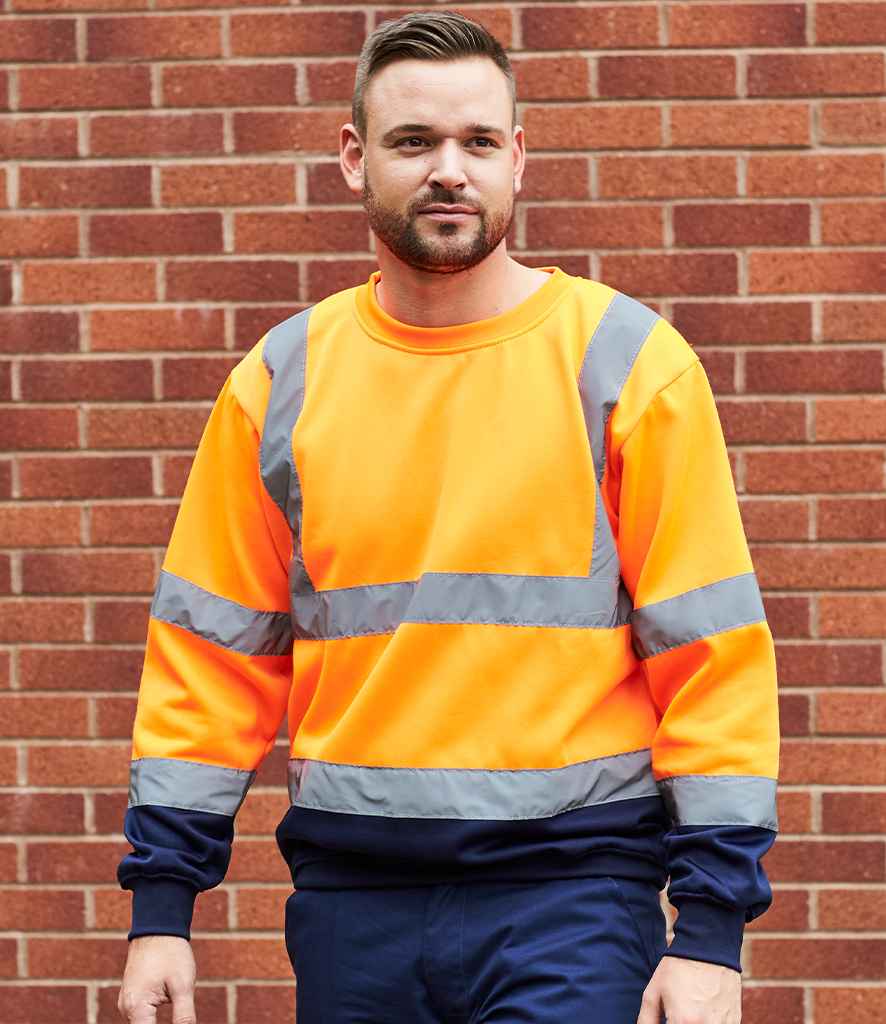 Portwest Hi-Vis Two Tone Sweatshirt - Image 3