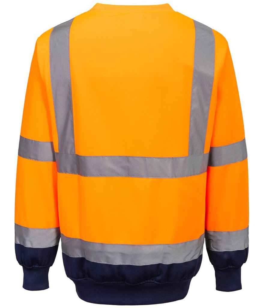 Portwest Hi-Vis Two Tone Sweatshirt - Image 4