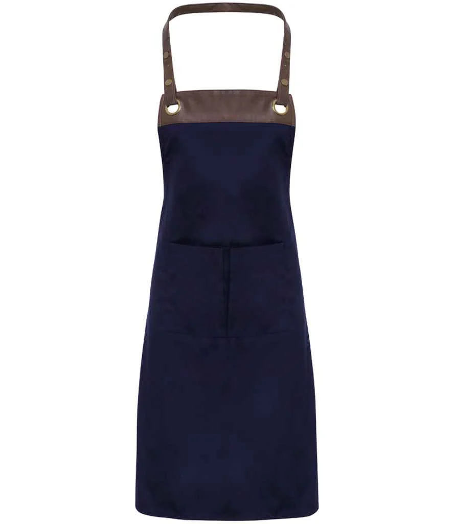 Premier Espresso Bib Apron - Image 2