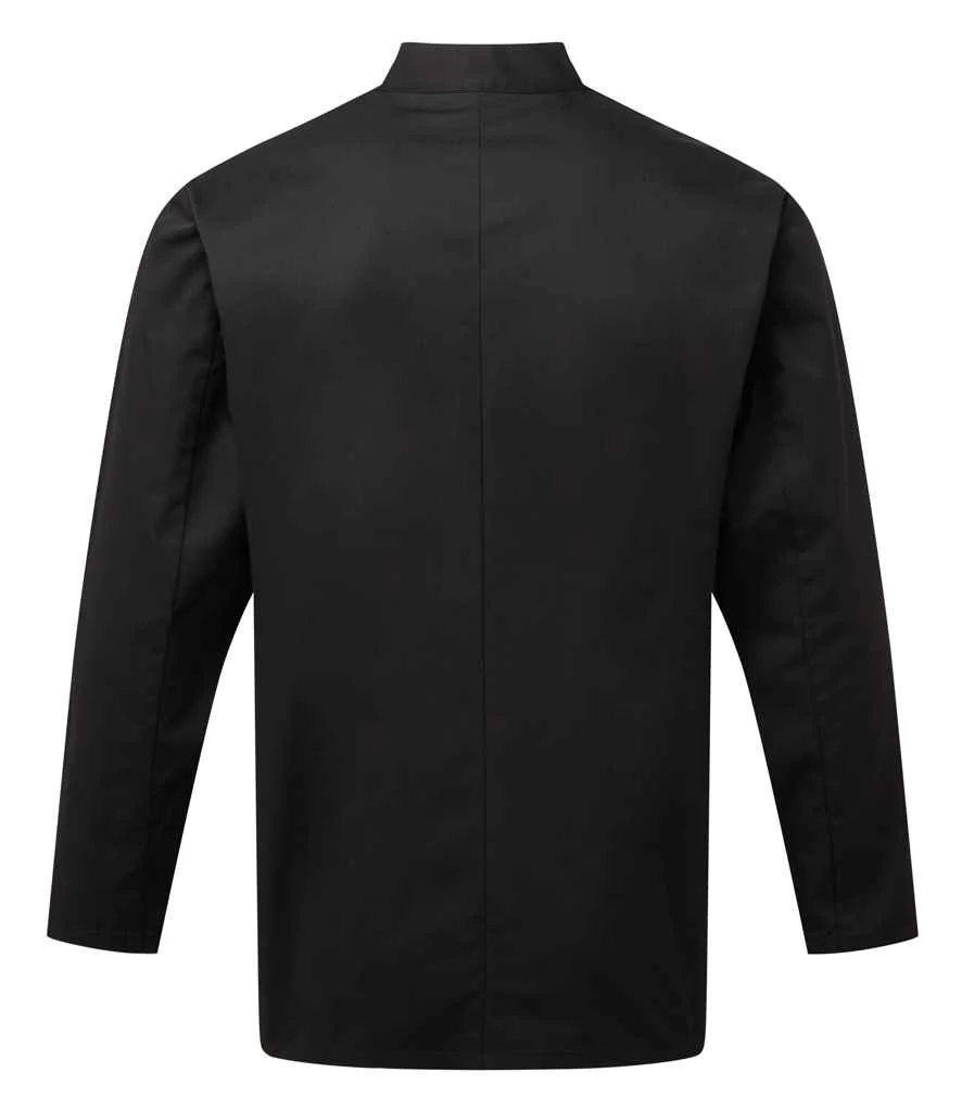 Premier Essential Long Sleeve Chef's Jacket - Image 4