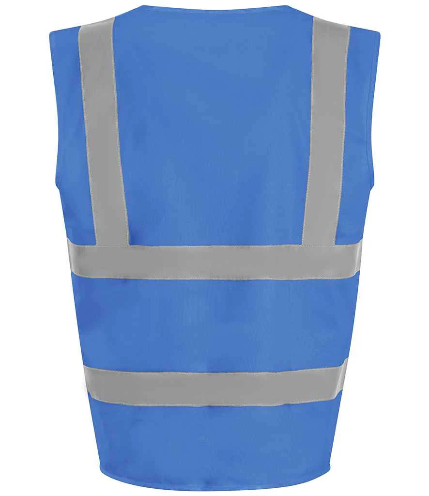 Pro RTX High Visibility Waistcoat Royal Blue - Image 2