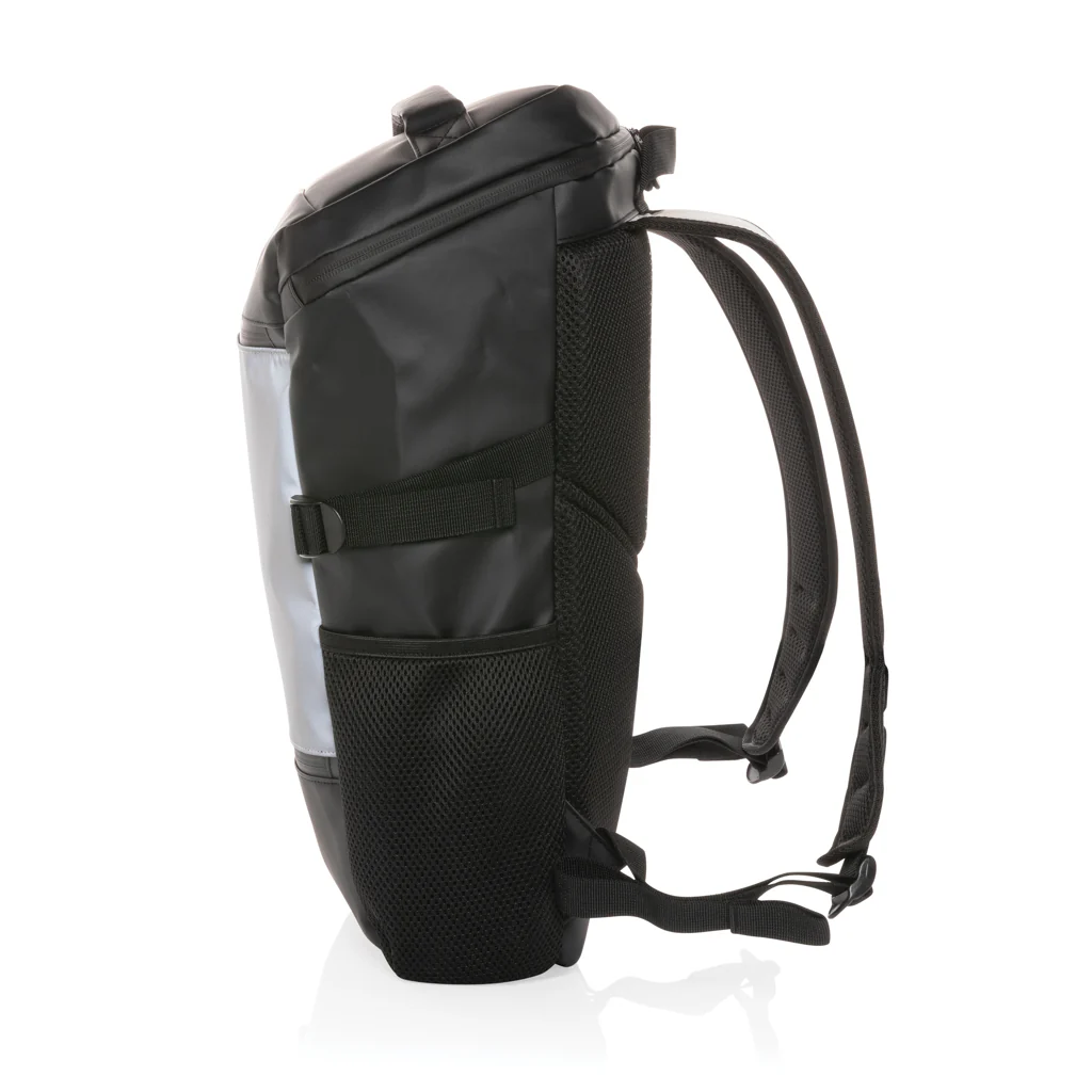 PU high visibility easy access 15.6" laptop backpack - Image 6