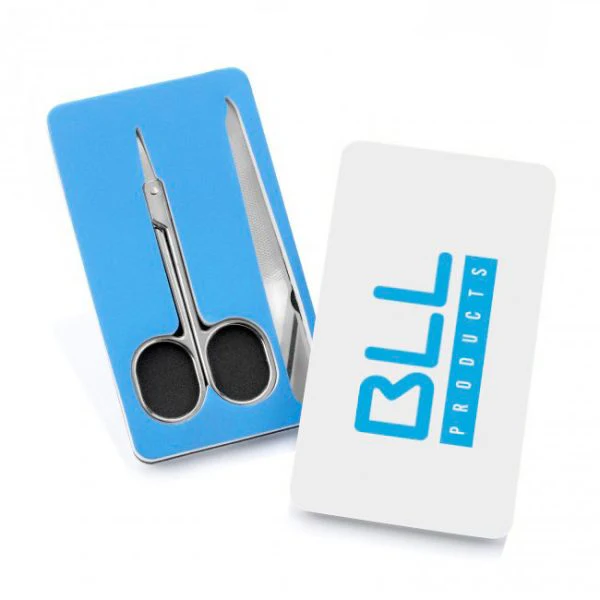 Purple Credit Card Style Manicure Set
