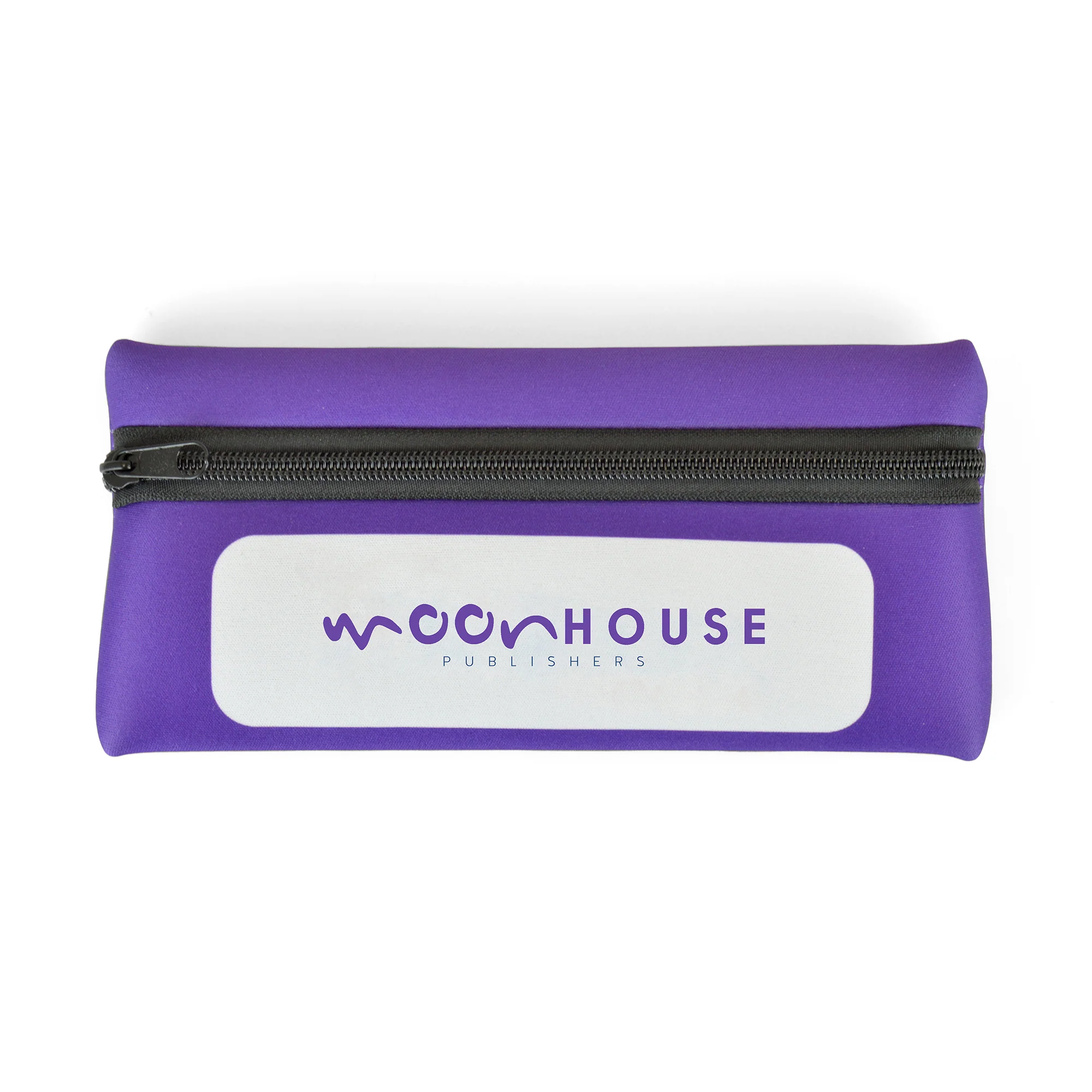Purple Neoprene Pencil Case - Image 4