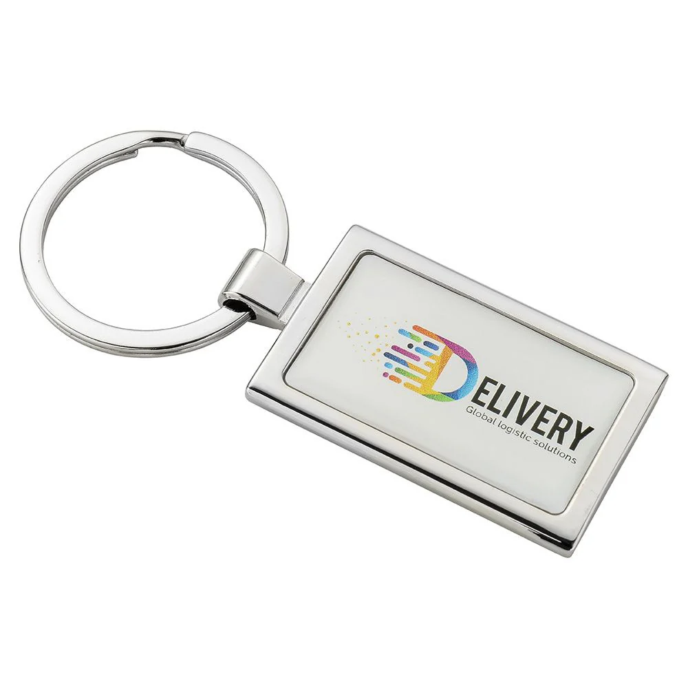 Rectangular Alloy Injection Keyring (UK Stock) - Image 4