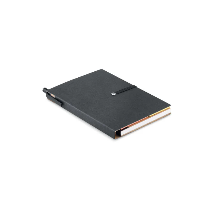 Recycled Carton Notebook w/pen & memo pad - Image 3