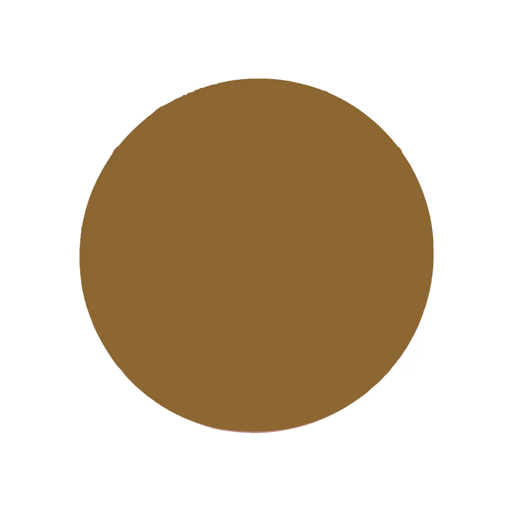 Recycled Large Leather Round Coaster - Image 7