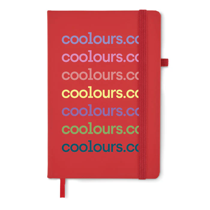 Recycled PU A5 lined notebook - Image 7