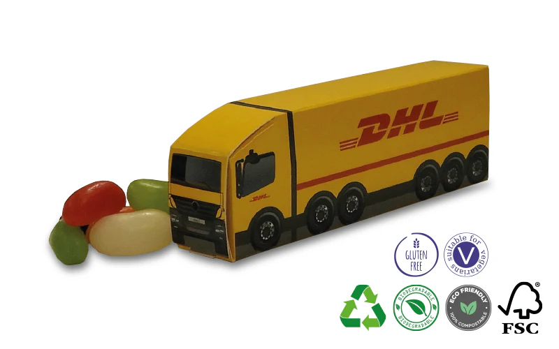 Replica Truck Box with Vegan Fizzy Mix