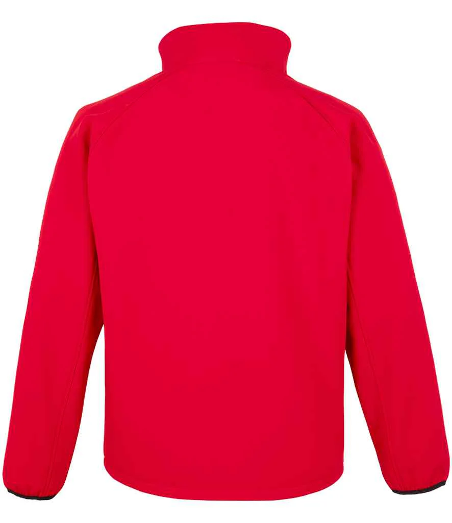 Result Core Printable Soft Shell Jacket Red/Black - Image 3