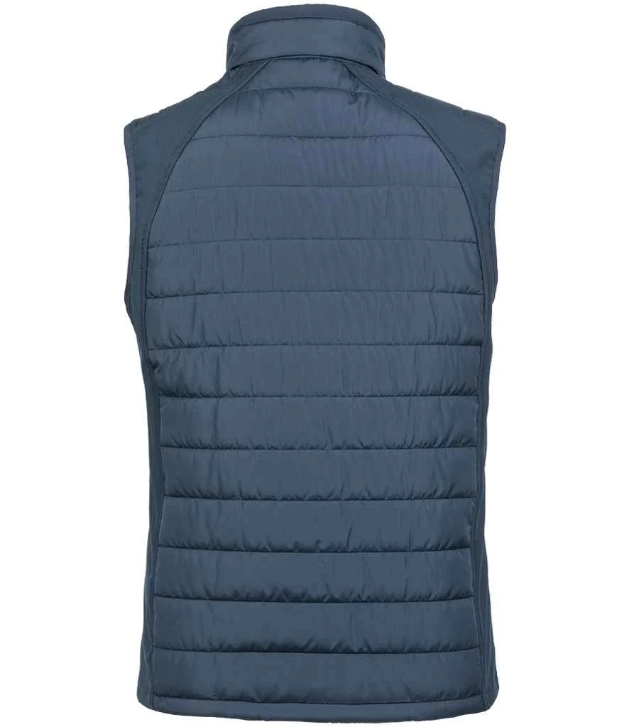 Result Genuine Recycled Compass Padded Gilet Navy/Grey - Image 3