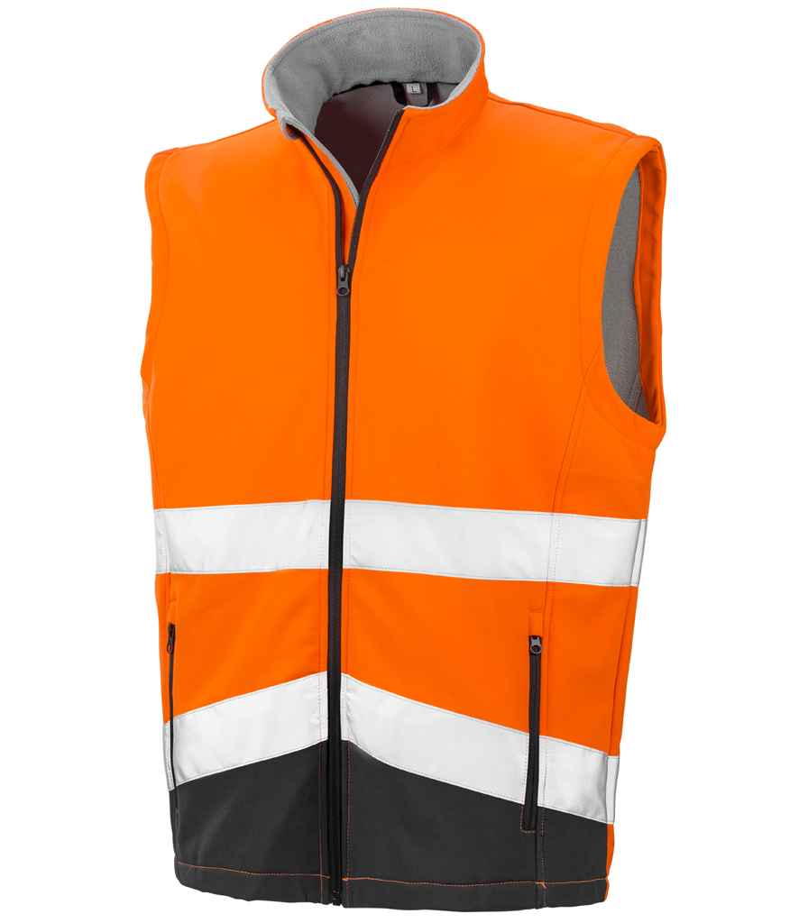 Result Safe-Guard Printable Safety Soft Shell Gilet - Image 3