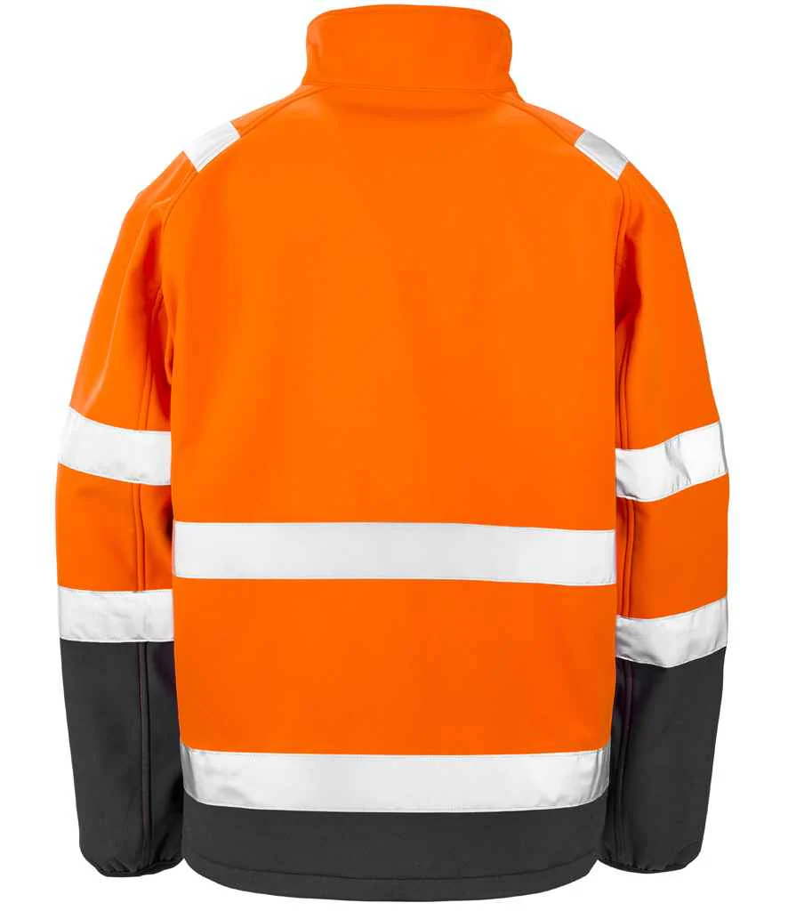 Result Safe-Guard Printable Safety Soft Shell Jacket - Image 4
