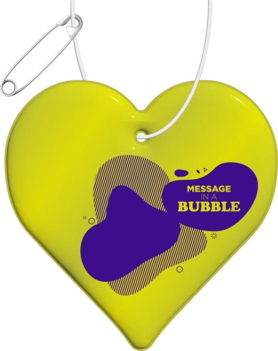 RFX™ H-09 heart reflective TPU hanger - Image 3