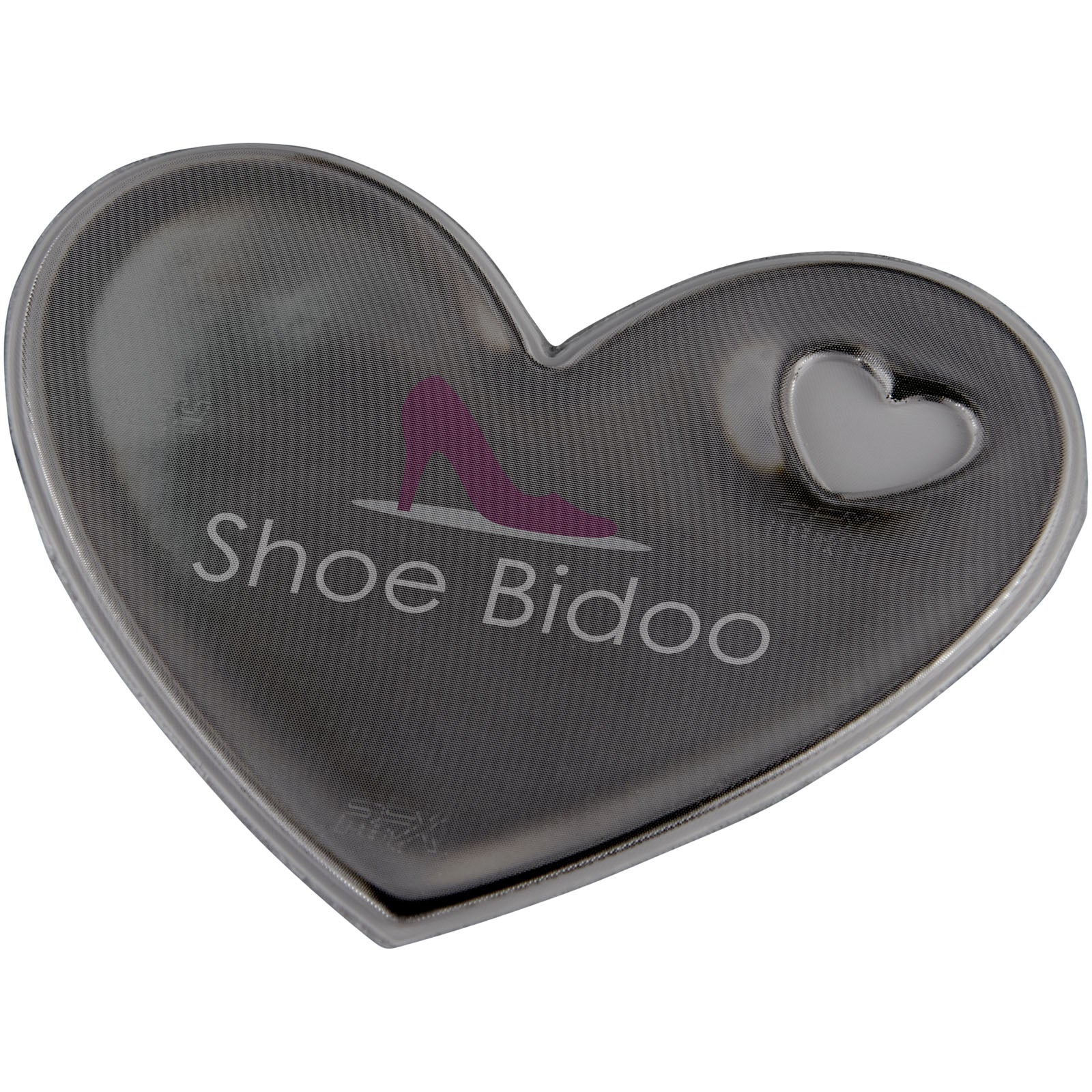 RFX™ S-12 heart M reflective PVC sticker - Image 4