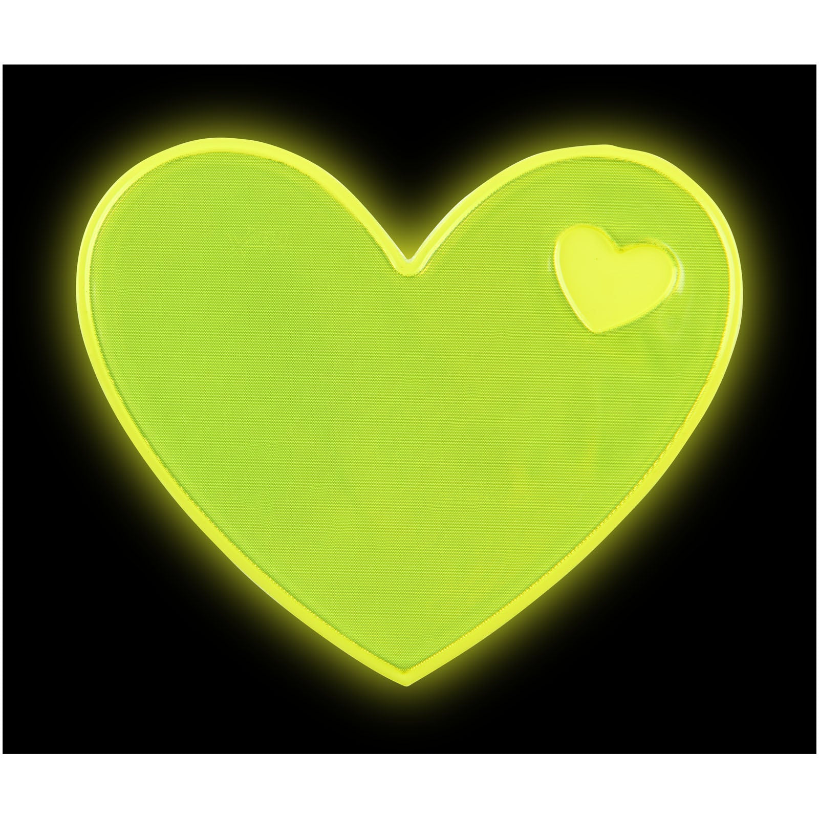 RFX™ S-12 heart M reflective PVC sticker - Image 5