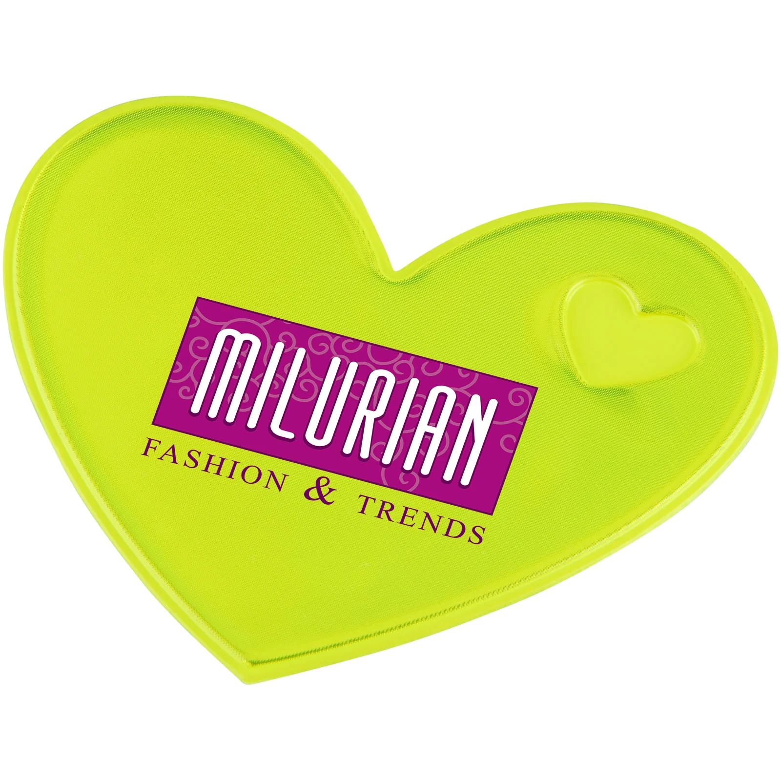 RFX™ S-12 heart M reflective PVC sticker - Image 9