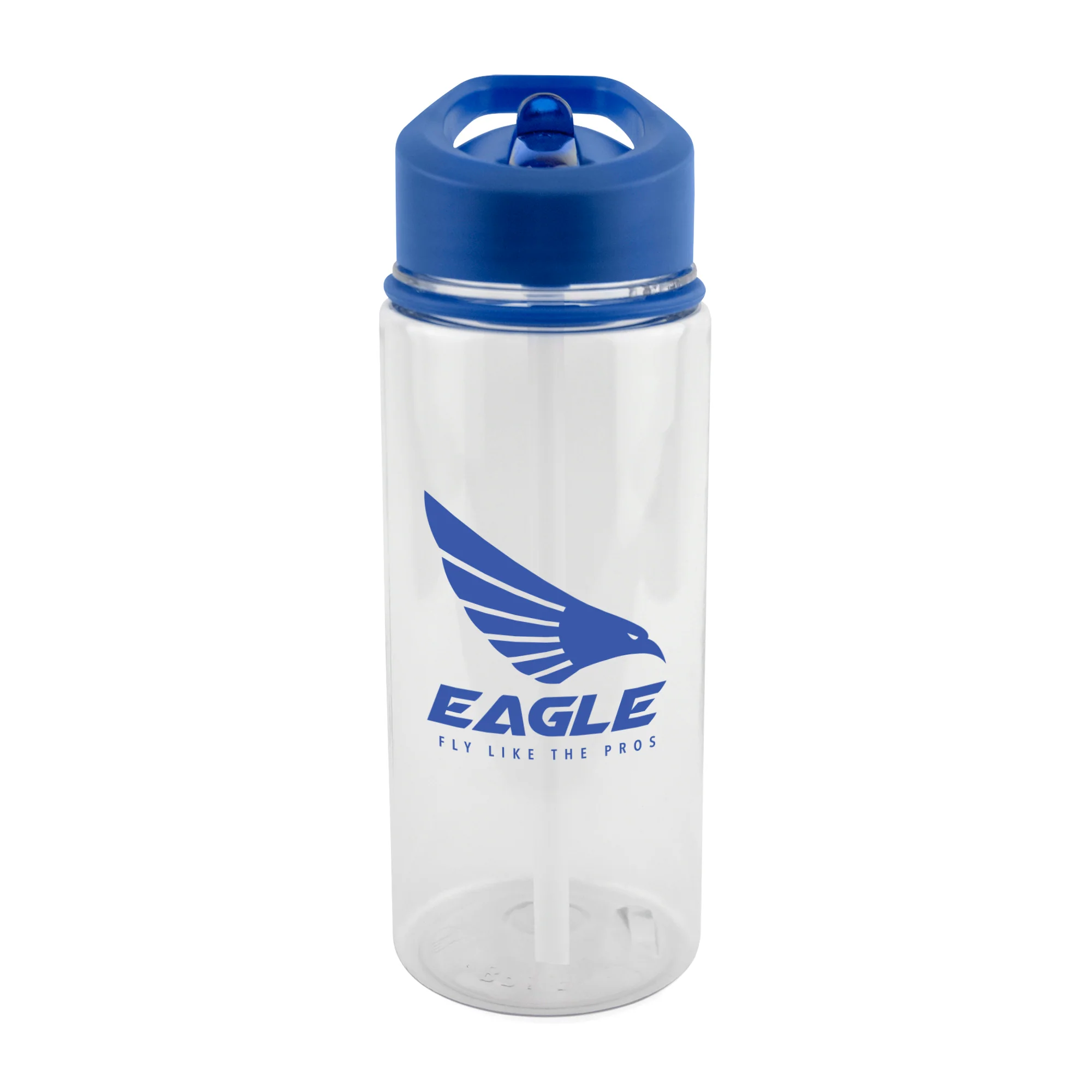 RILEY 550ml Plastic PET drinks bottle with lid - Image 2