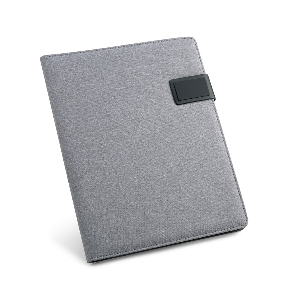RIORDAN. A4 folder in imitation linen and PU. Lined sheets - Image 2