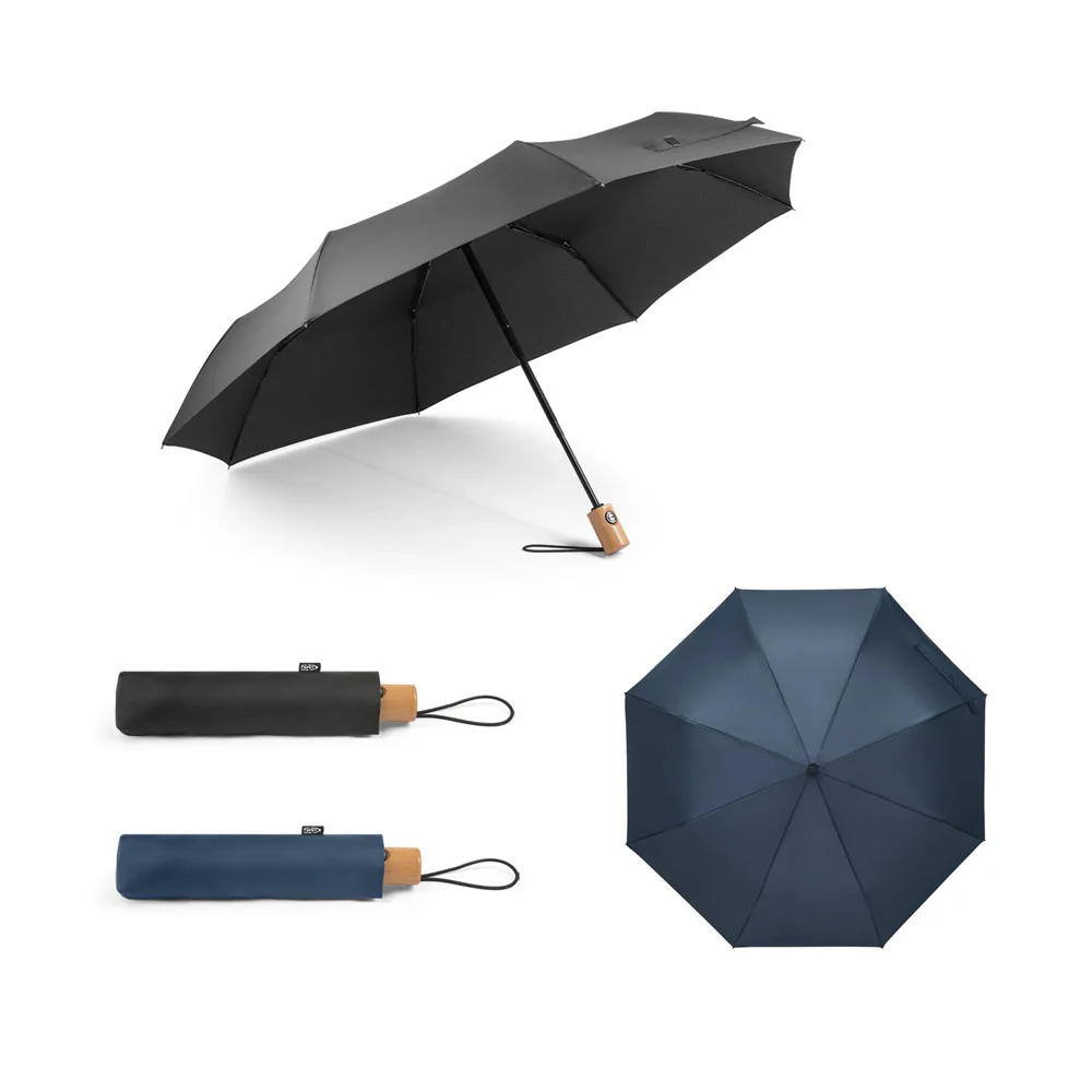 RIVER. Telescopic umbrella in PET (100% rPET) with automatic opening and closing - Image 9