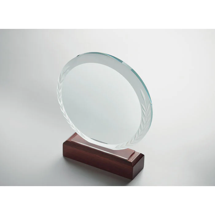 Round award plaque - Image 2