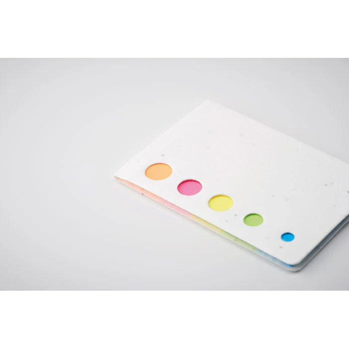 Seed paper page markers pad