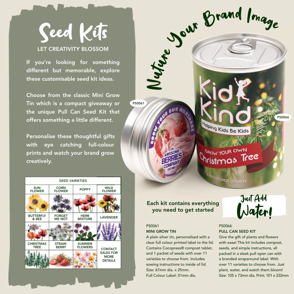 Seed Tin Can Poppy - Image 2