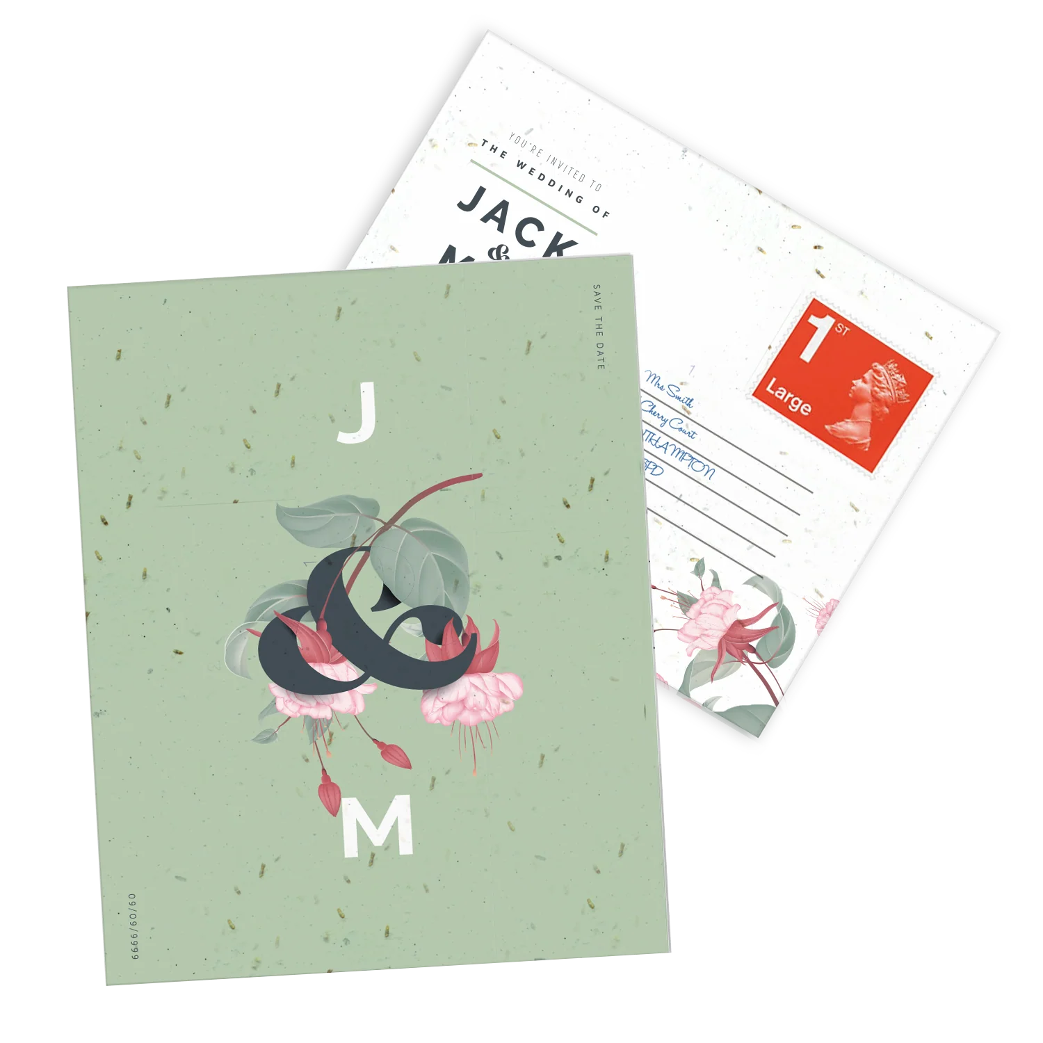 Seeded Paper Postcards A5 (2PP)