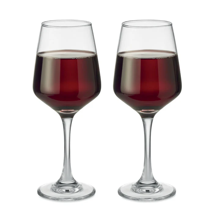 Set of 2 wine glasses - Image 3