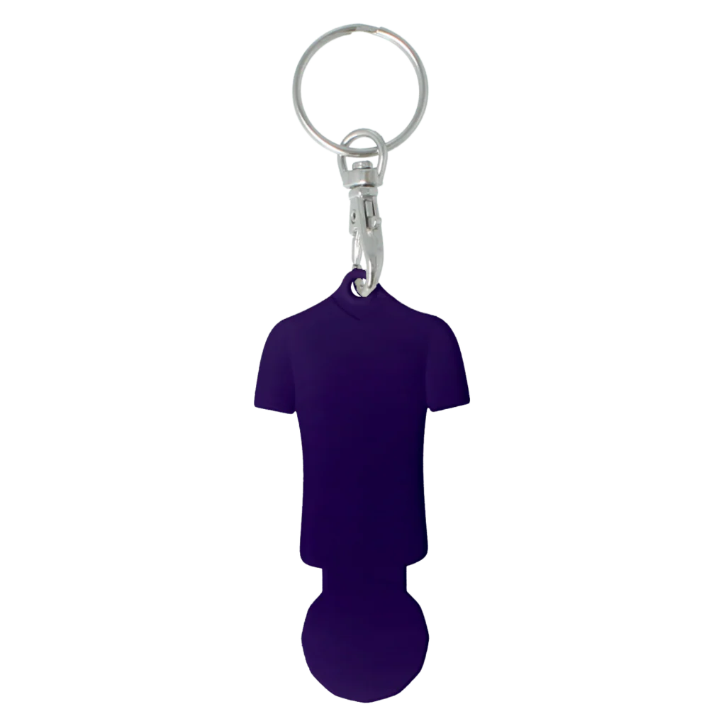 Shirt Shaped Trolley Stick Keyring - Image 7