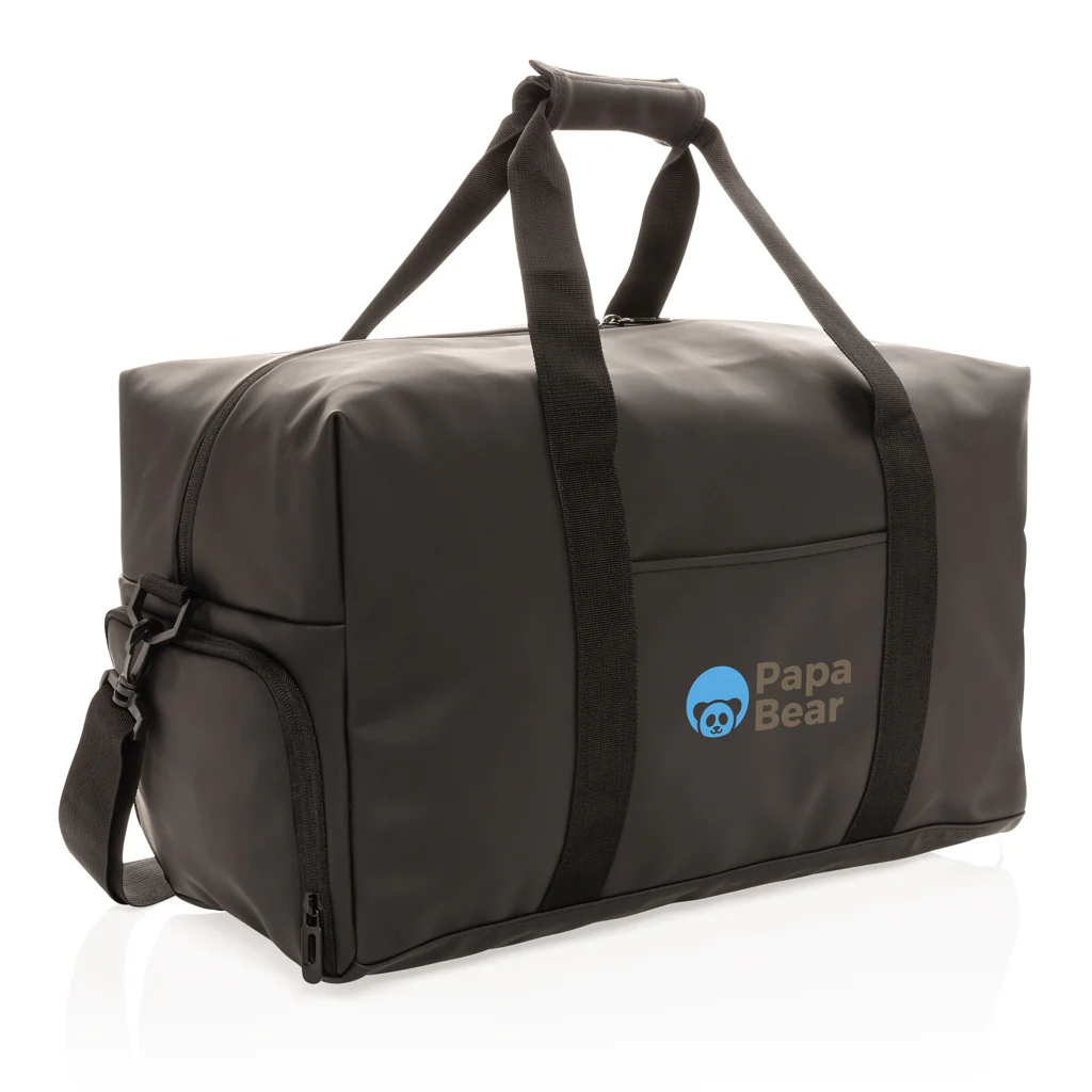 Smooth PU weekend duffle - Image 2