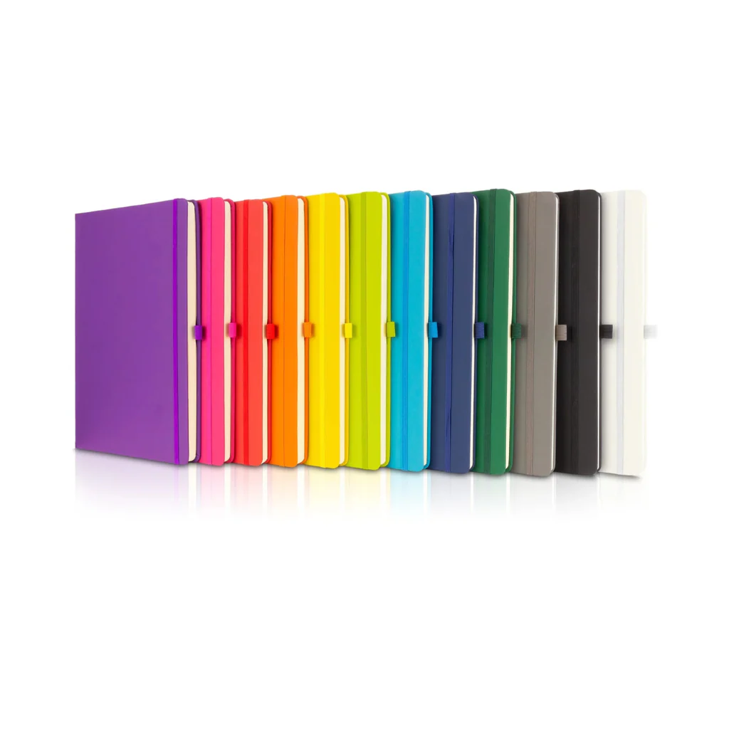 Dunn Soft Feel A4 Notebook Black - Image 14