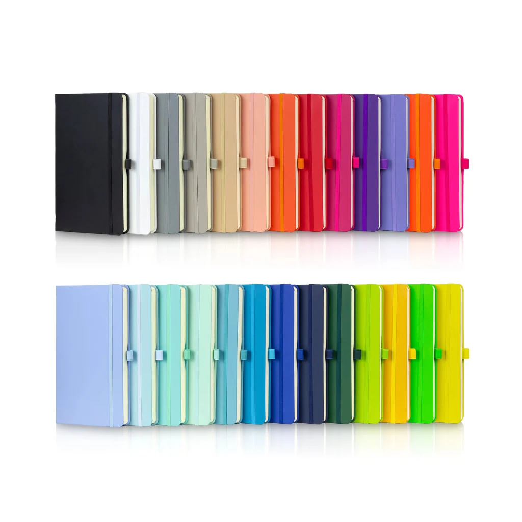 Wilson Soft Touch A5 Notebook Black - Image 38